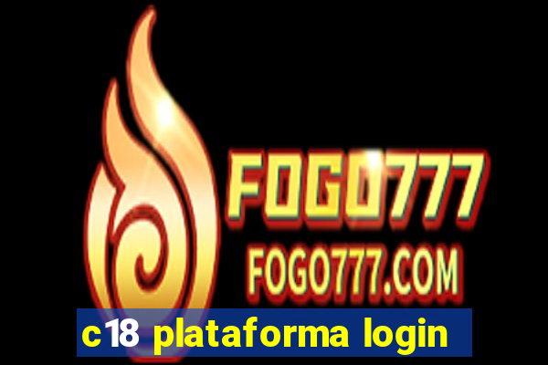 c18 plataforma login